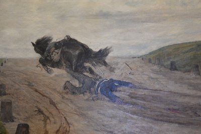 Der Gestürzte von Giovanni Fattori